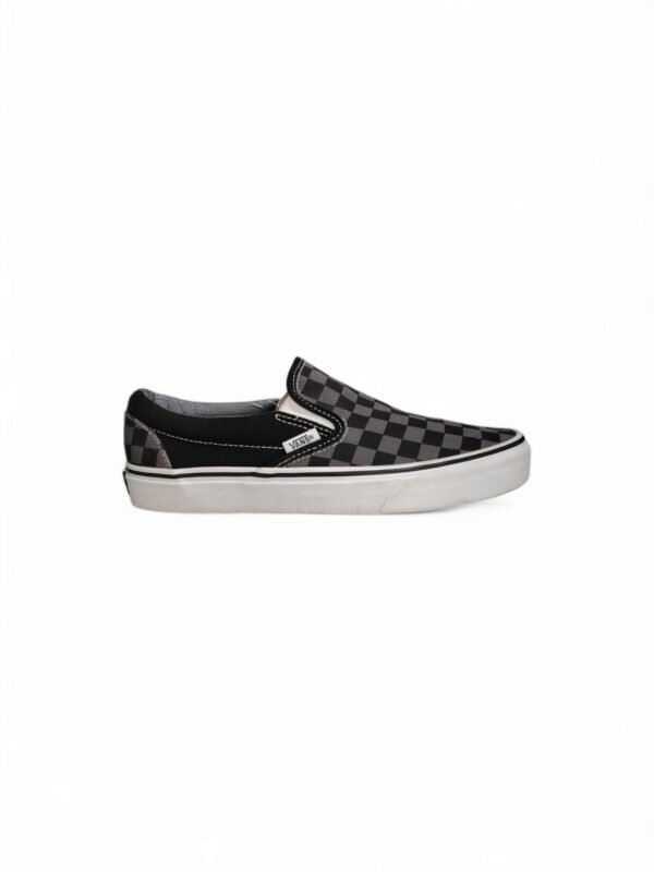 Vans - Tenis de skate sin cordones de gamuza en relieve unisex. Talla 6 H, 7.5M.