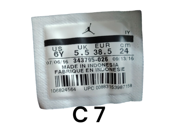 Jordan True Flight. Talla 6