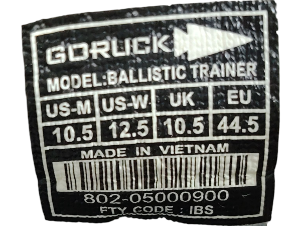 Goruck Ballistic Trainer. talla 10.5 - Imagen 4