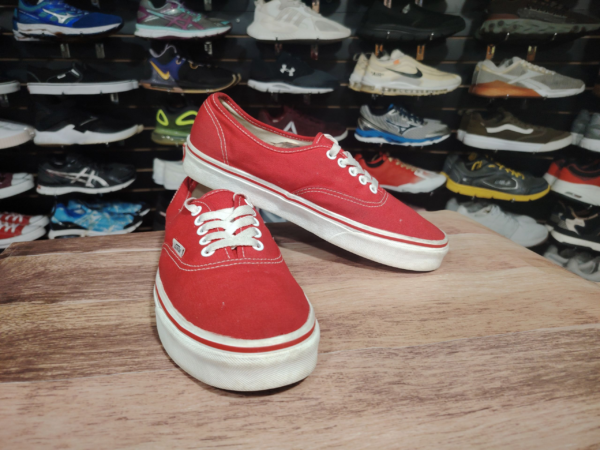 Vans Authentic Red. Talla 9 - Imagen 2