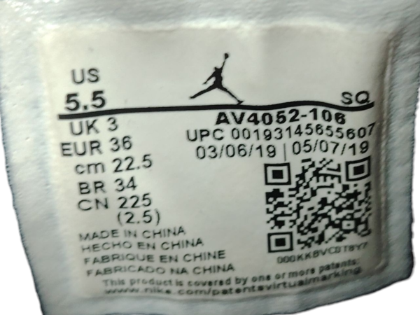 Air Jordan 1 Talla 5.5