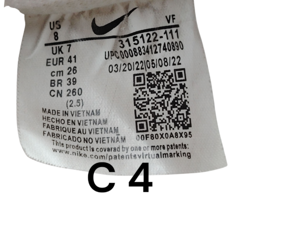 Nike Air Force ONe AF1. Talla 8