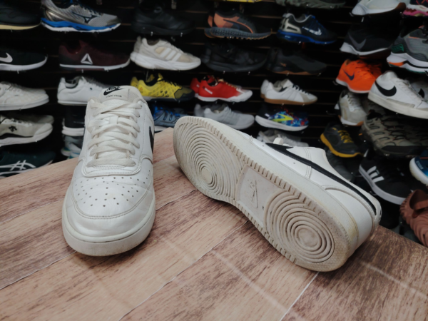 Nike Court Vision Low white. talla 10.5 - Imagen 3