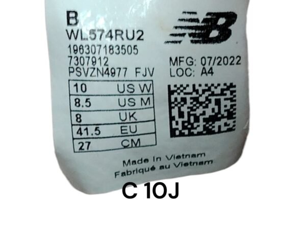New Balance. Talla 10, 27cm