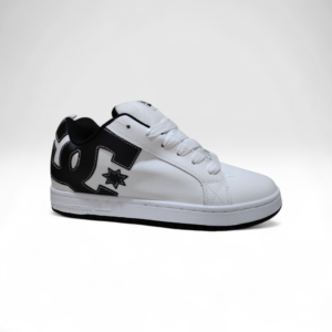 DC Shoes White Black.