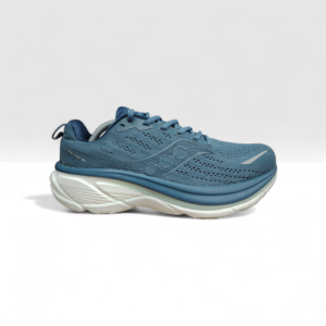 Saucony Hurricane 25 running.