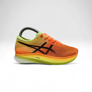 Asics Metaspeed Edge running.